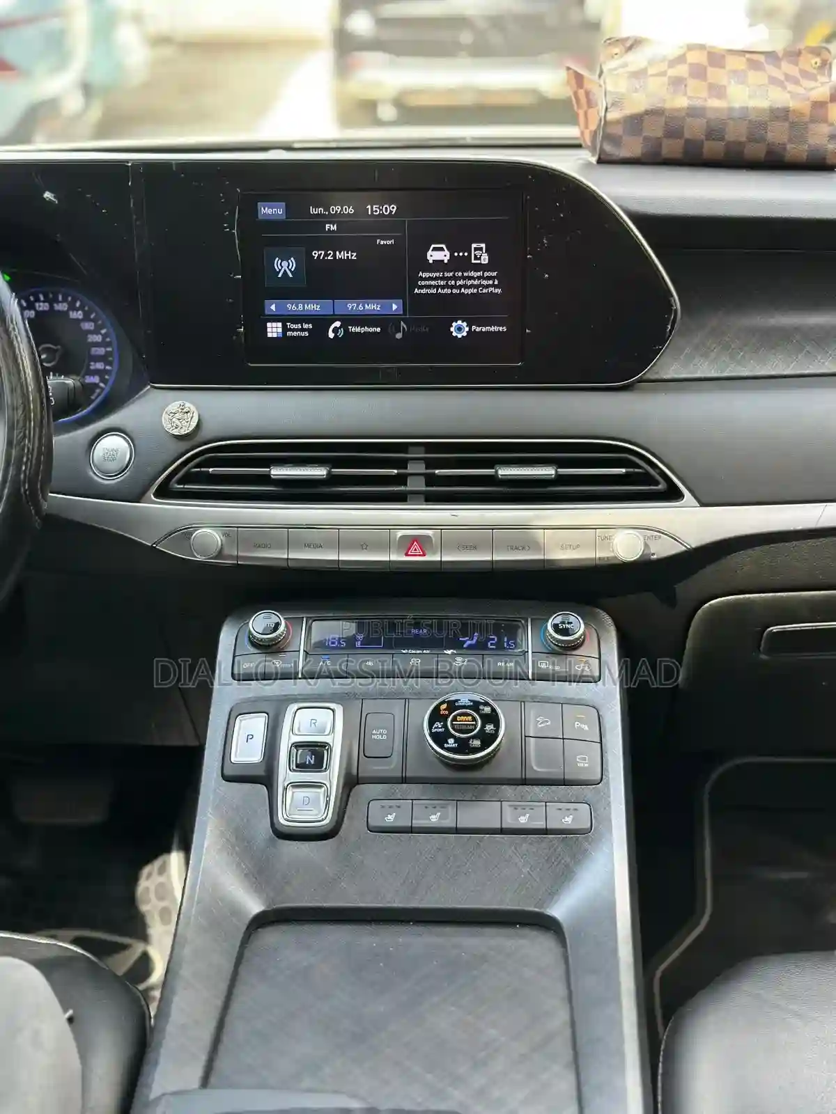 Hyundai Palissade 2022 Noir - Vue 7
