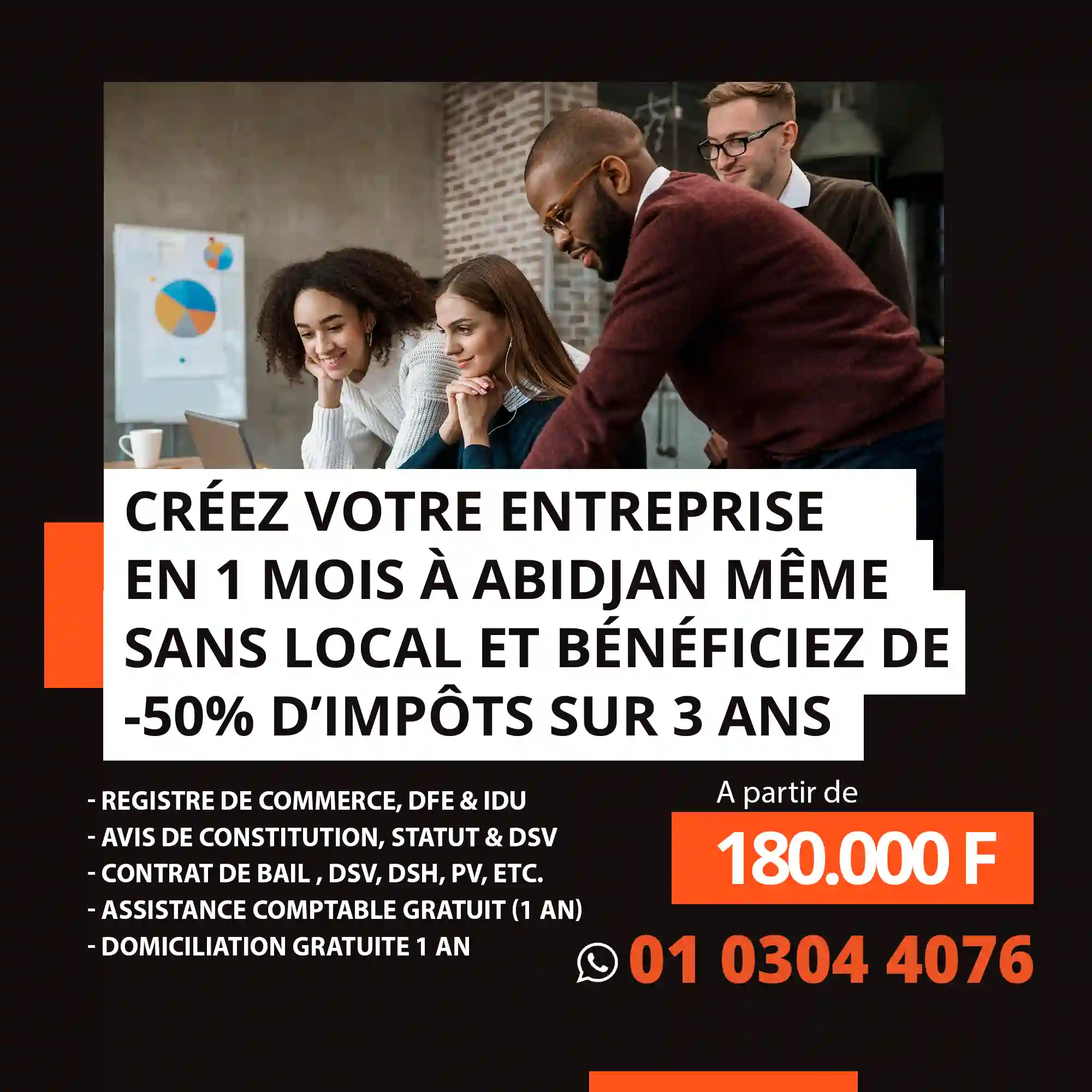 Assistance à la Création Entreprise Abidjan Côte d’Ivoire