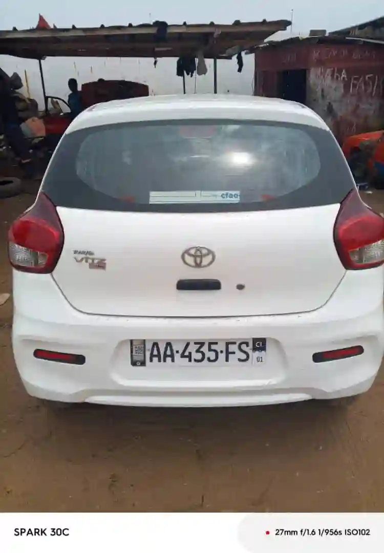 Toyota vitz en vente 