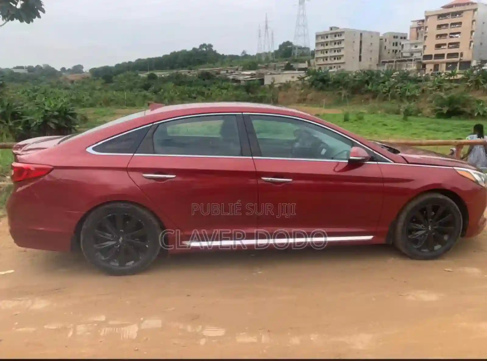 Hyundai Sonata 2018 Rouge - Vue 3