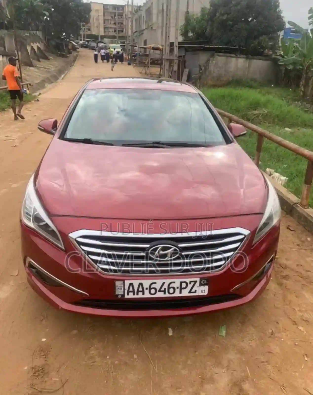 Hyundai Sonata 2018 Rouge - Vue 4