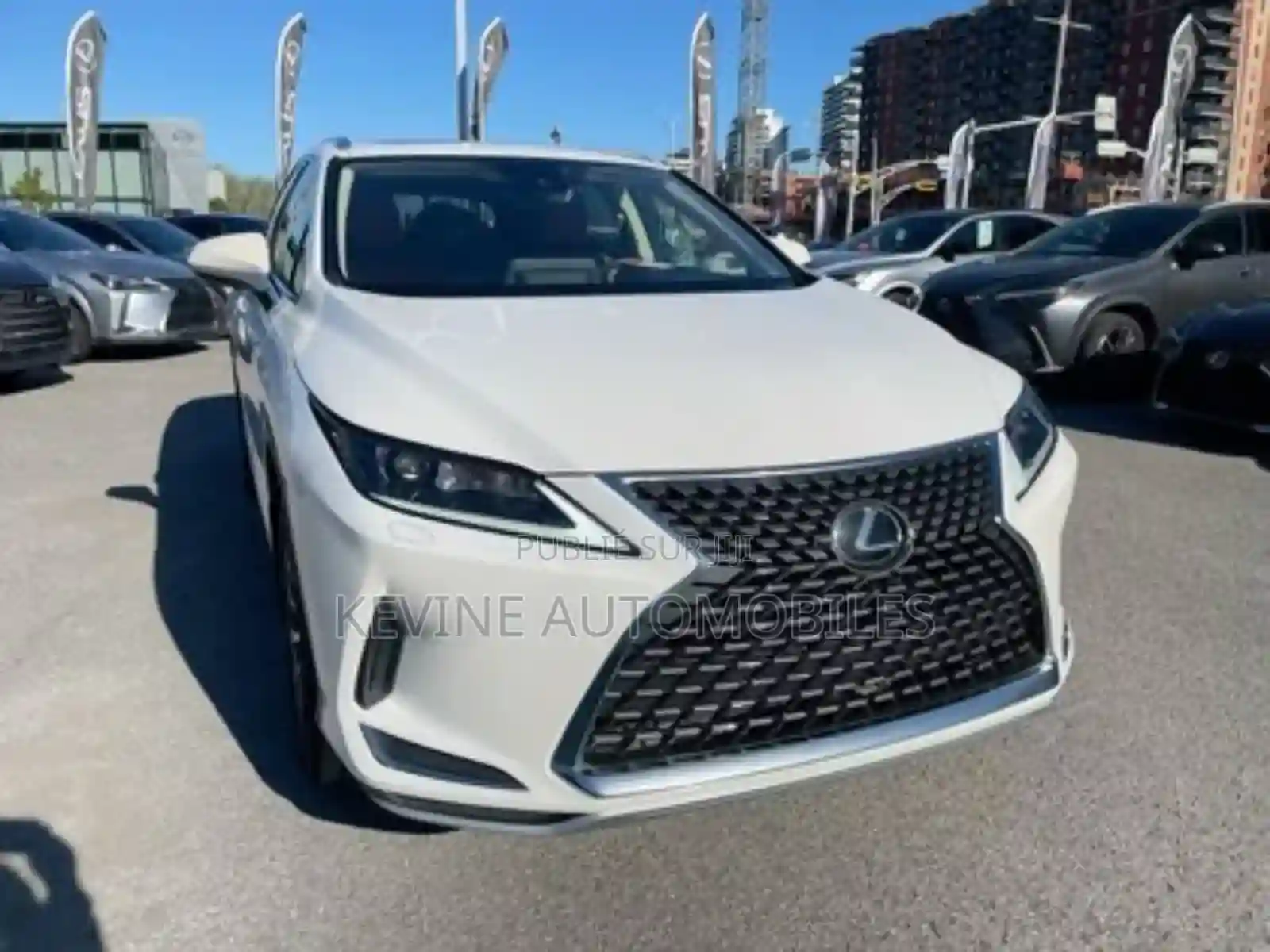 Lexus RX 300 2022 Blanc - Vue 2