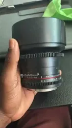Objectif Cinéma Samyang 14mm