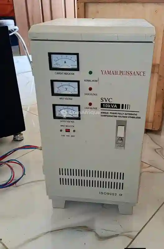 Stabilisateur Yamaha SVC 10kva - Vue 1