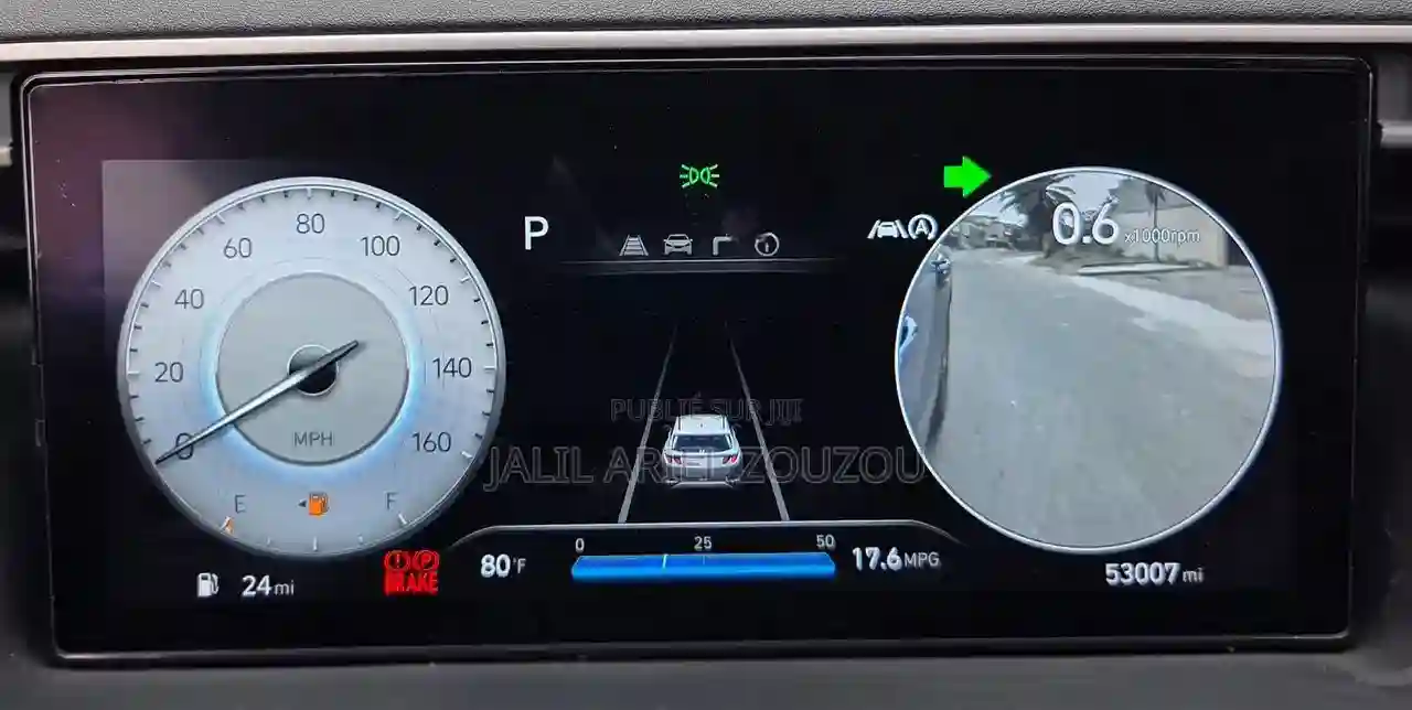 Hyundai Tucson Limited 2022 Blue - Vue 3