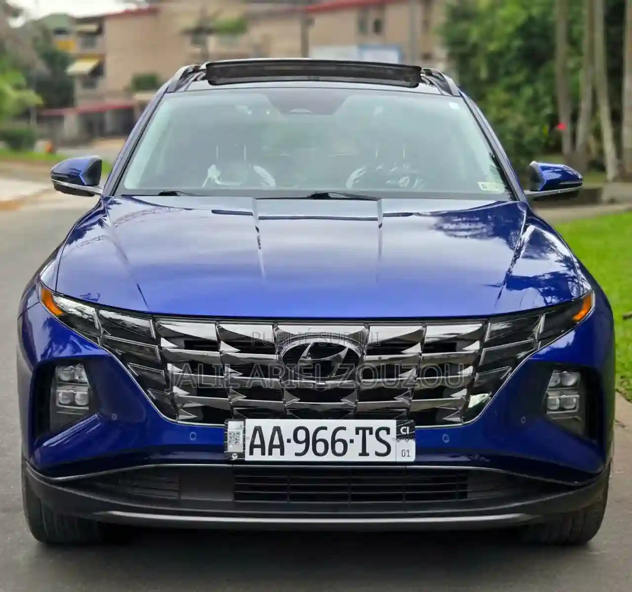 Hyundai Tucson Limited 2022 Blue - Vue 9