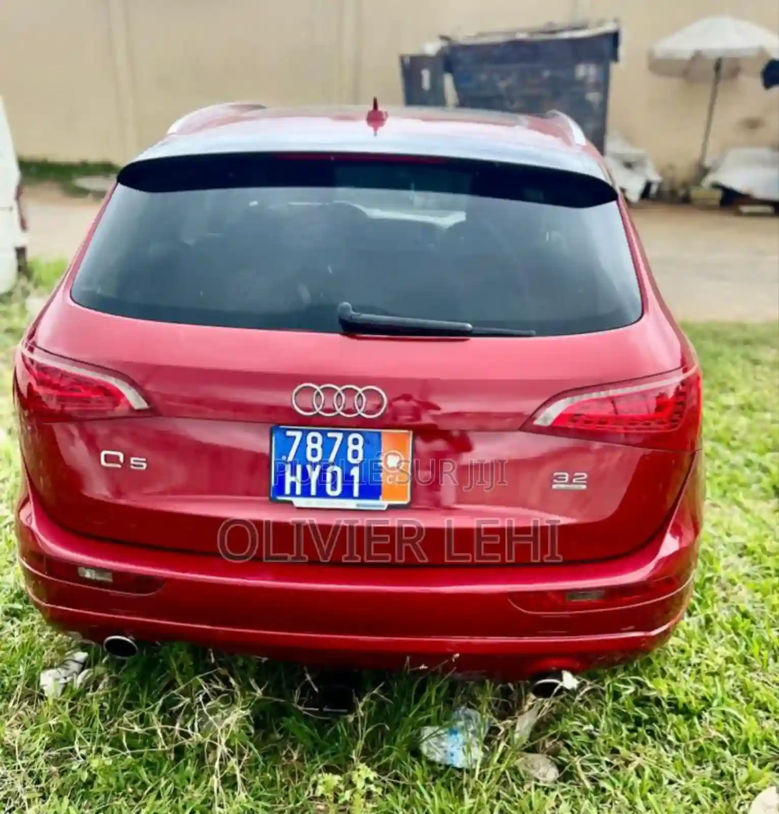 Audi Q5 32 Premium Quattro 2010 Rouge - Vue 2