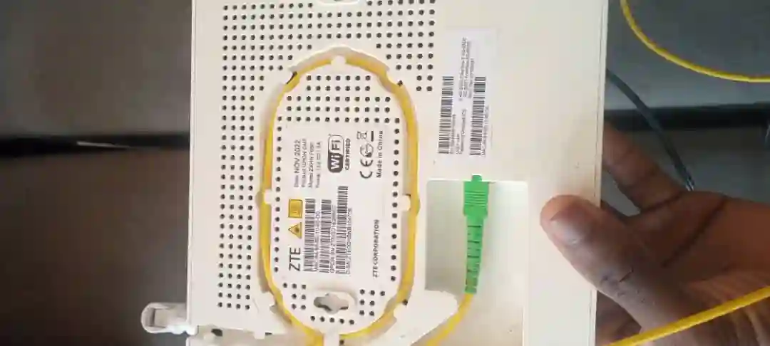 Wifi orange Fibebox  - Vue 2