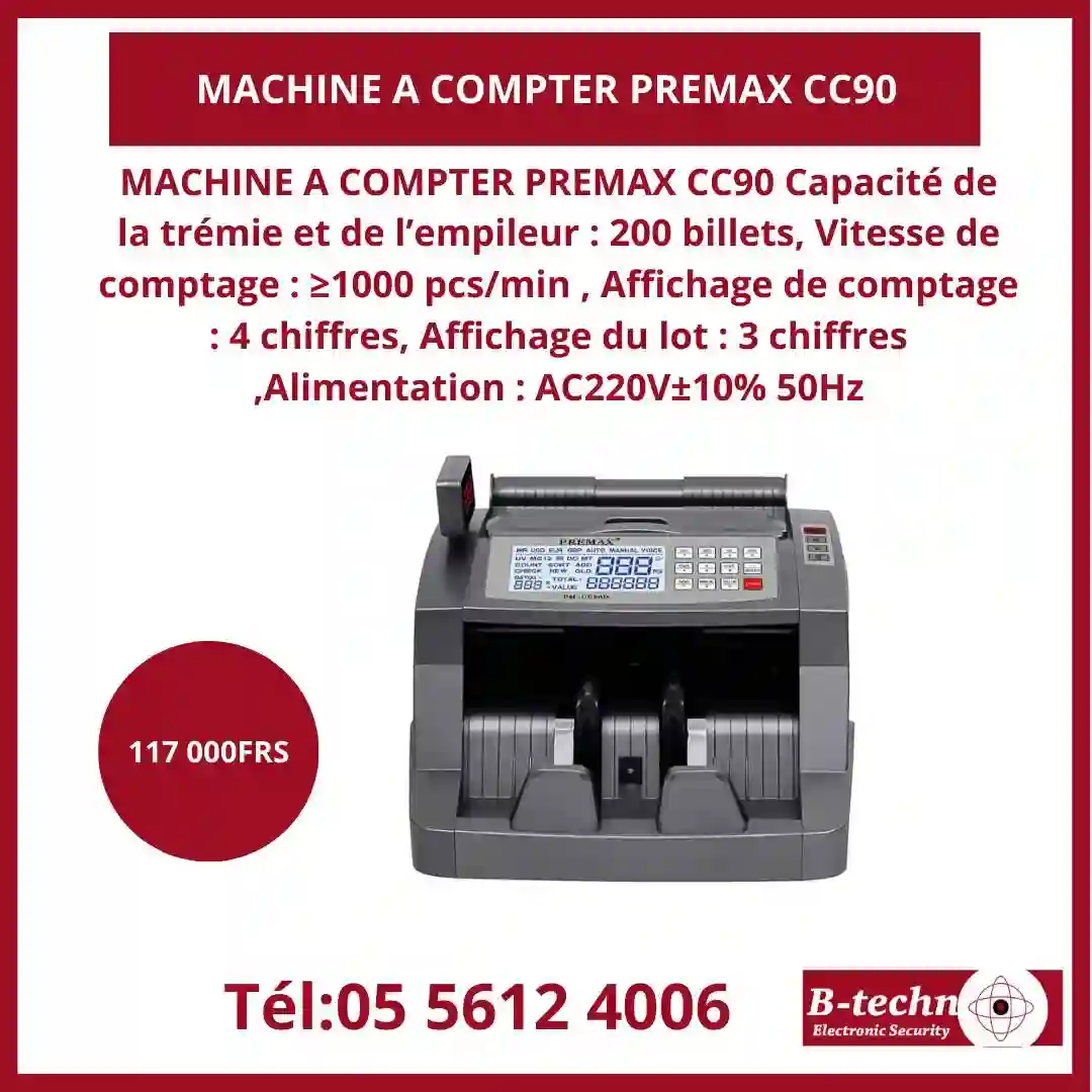 DES MACHINE COMPTEUSE D'ARGENT A VENDRE  - Vue 3