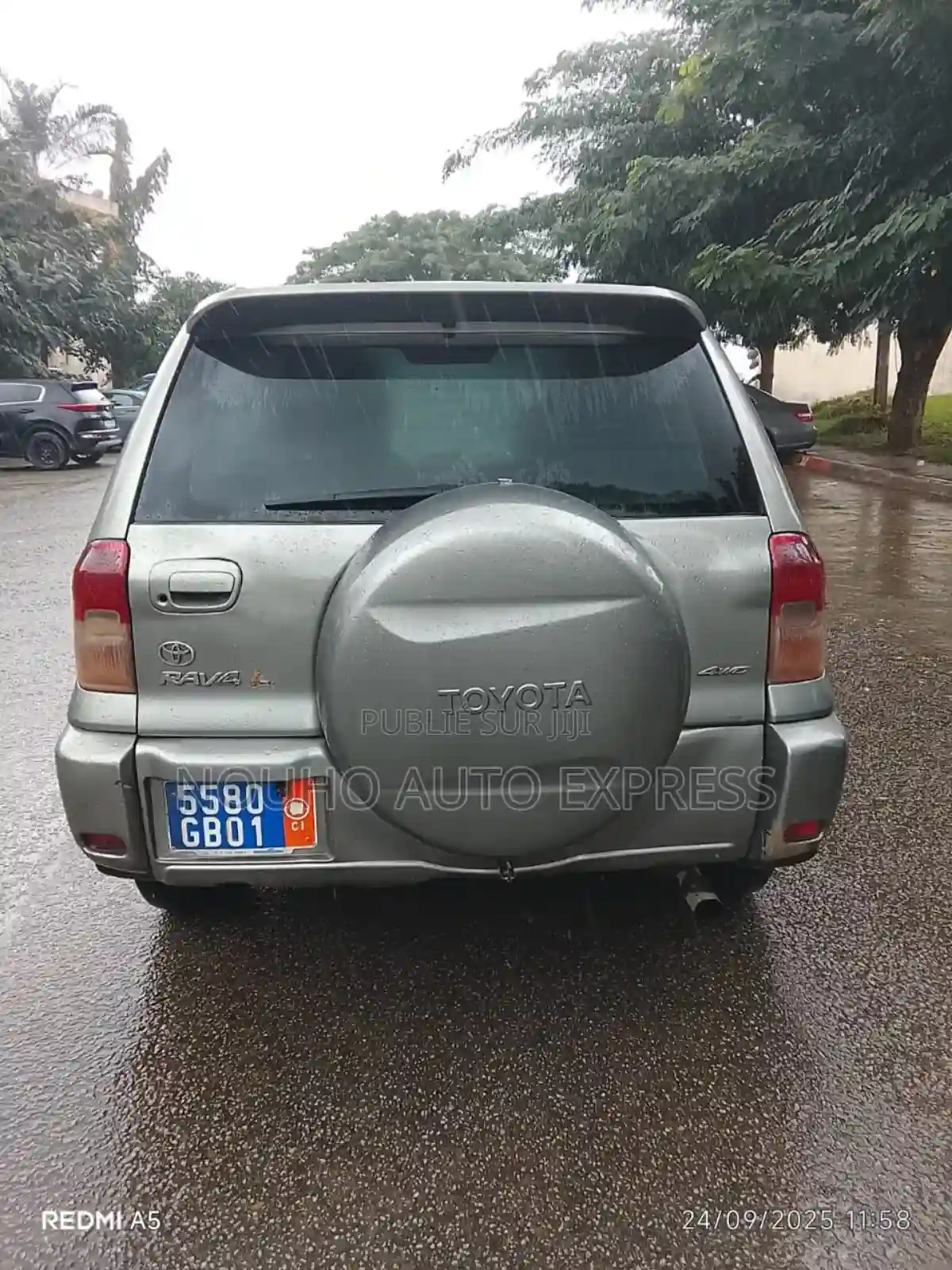 Toyota Rav4 2004 Gris - Vue 5