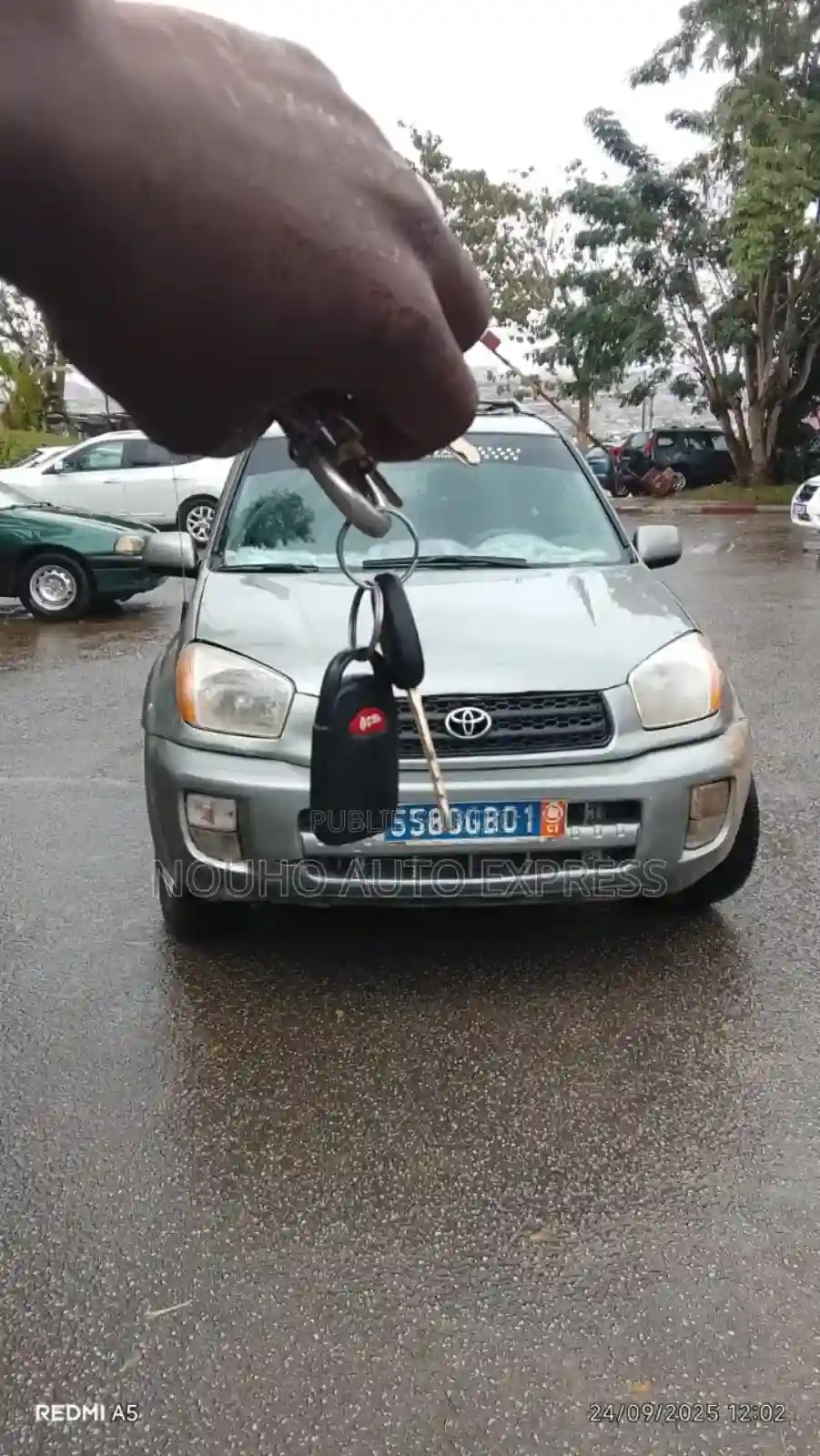 Toyota Rav4 2004 Gris - Vue 6