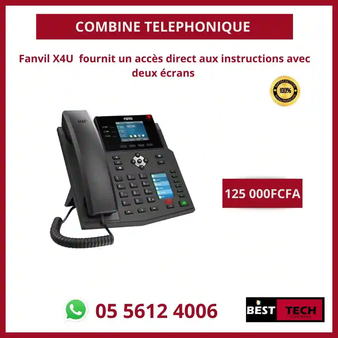DES COMBINÉS TÉLÉPHONIQUES À VENDRE 