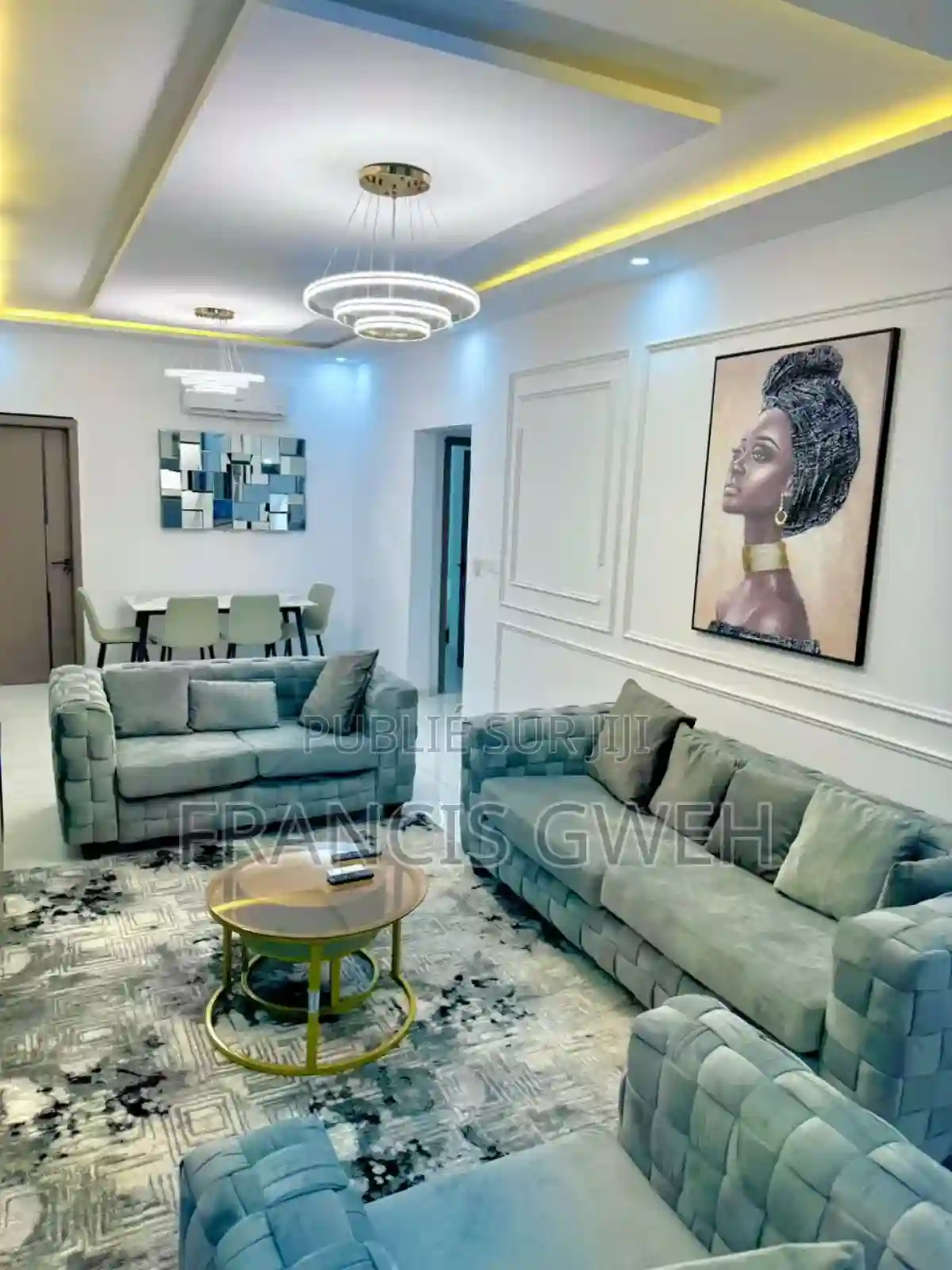 Furnished 2chbre Appartement Dans Francis Gweh Cocody à Louer - Vue 9