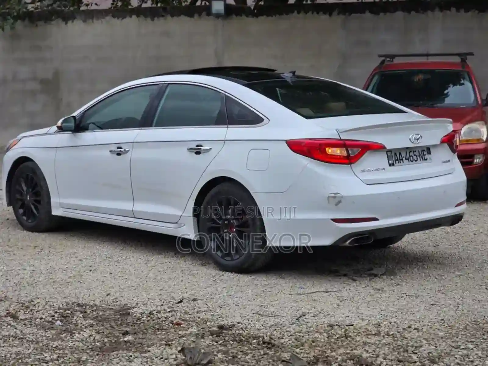 Hyundai Sonata 2016 Blanc - Vue 3
