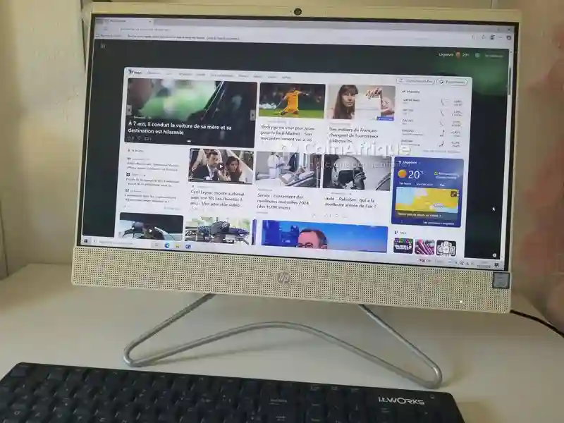 PC HP all in one i3 de 9th gen ssd et hdd 1 Tera - Vue 1
