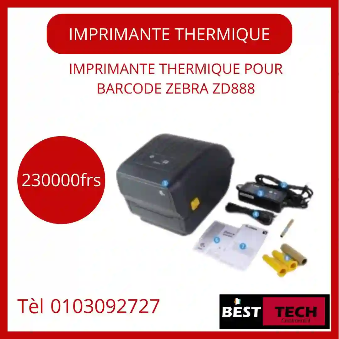 IMPRIMANTE THERMIQUE POUR SYSTÈMES DE CAISSE À VENDRE - Vue 1