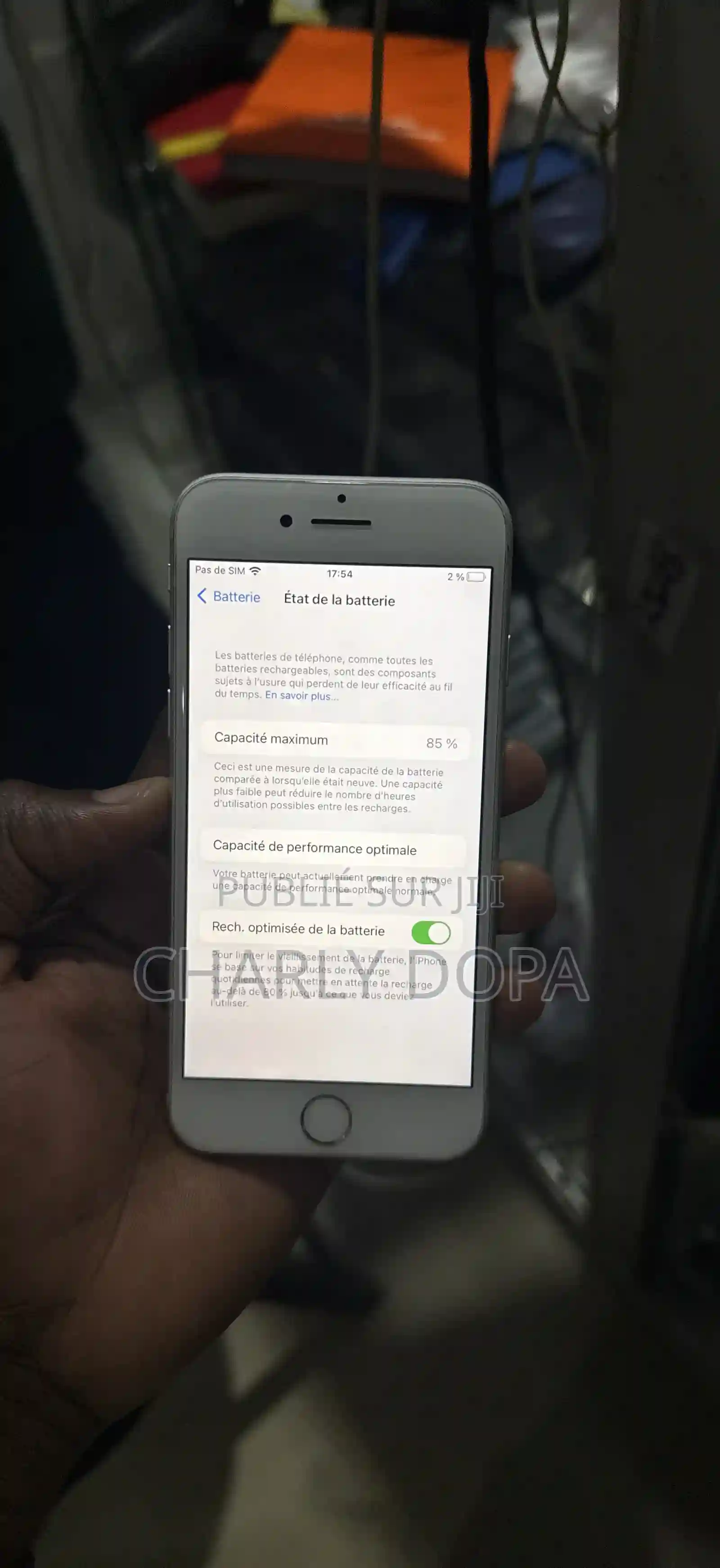 Apple Iphone 7 32 GB Argenté - Vue 1