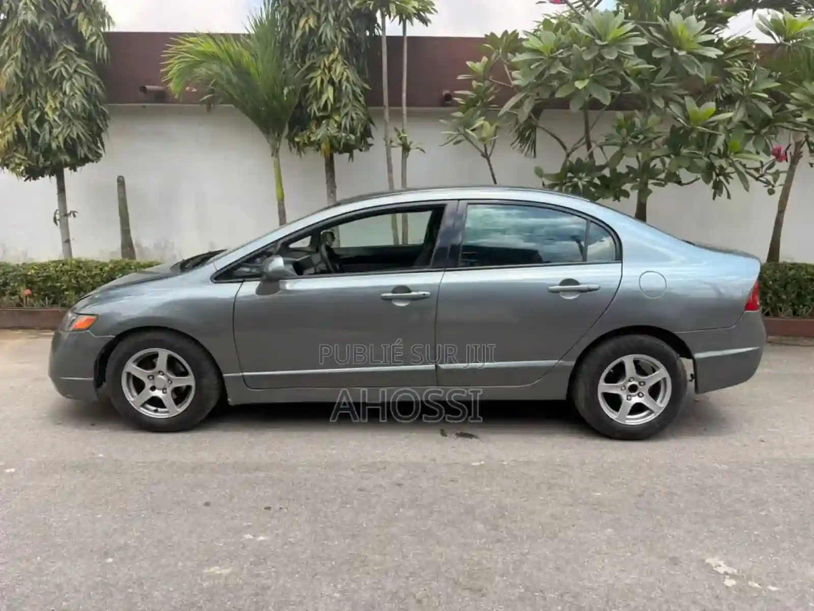 Honda Civic 18 2007 Gris - Vue 3