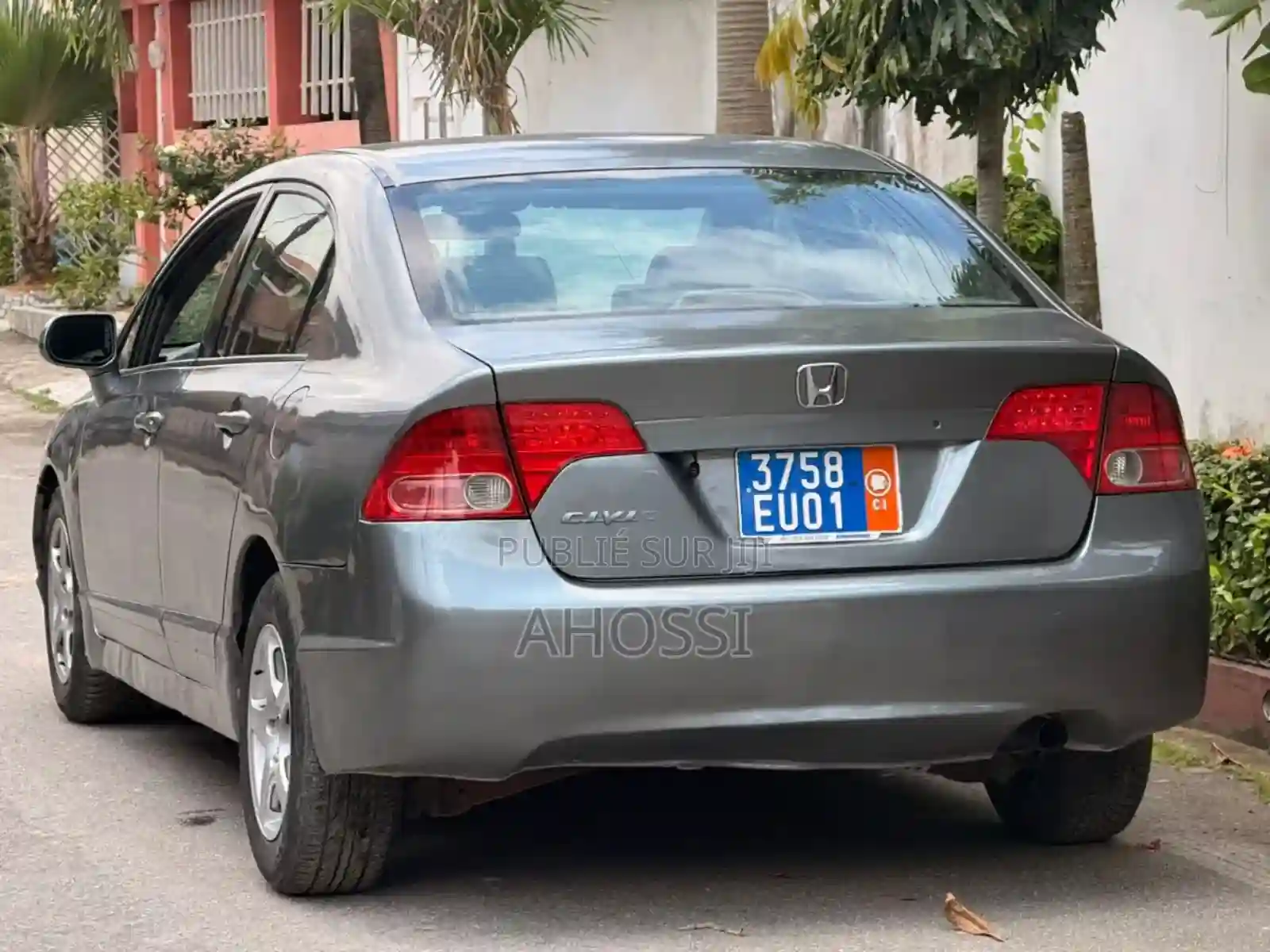 Honda Civic 18 2007 Gris - Vue 5