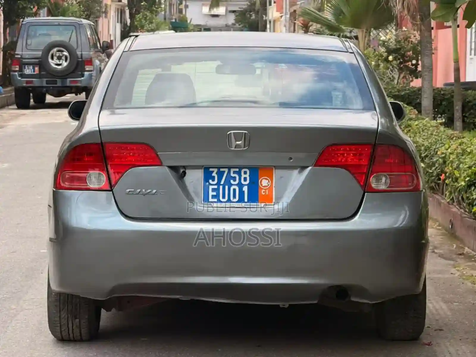 Honda Civic 18 2007 Gris - Vue 6