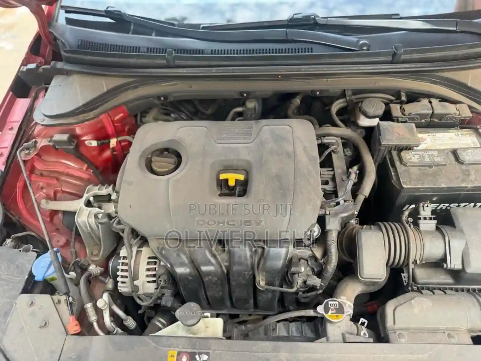 Hyundai Elantra 2020 Rouge - Vue 2