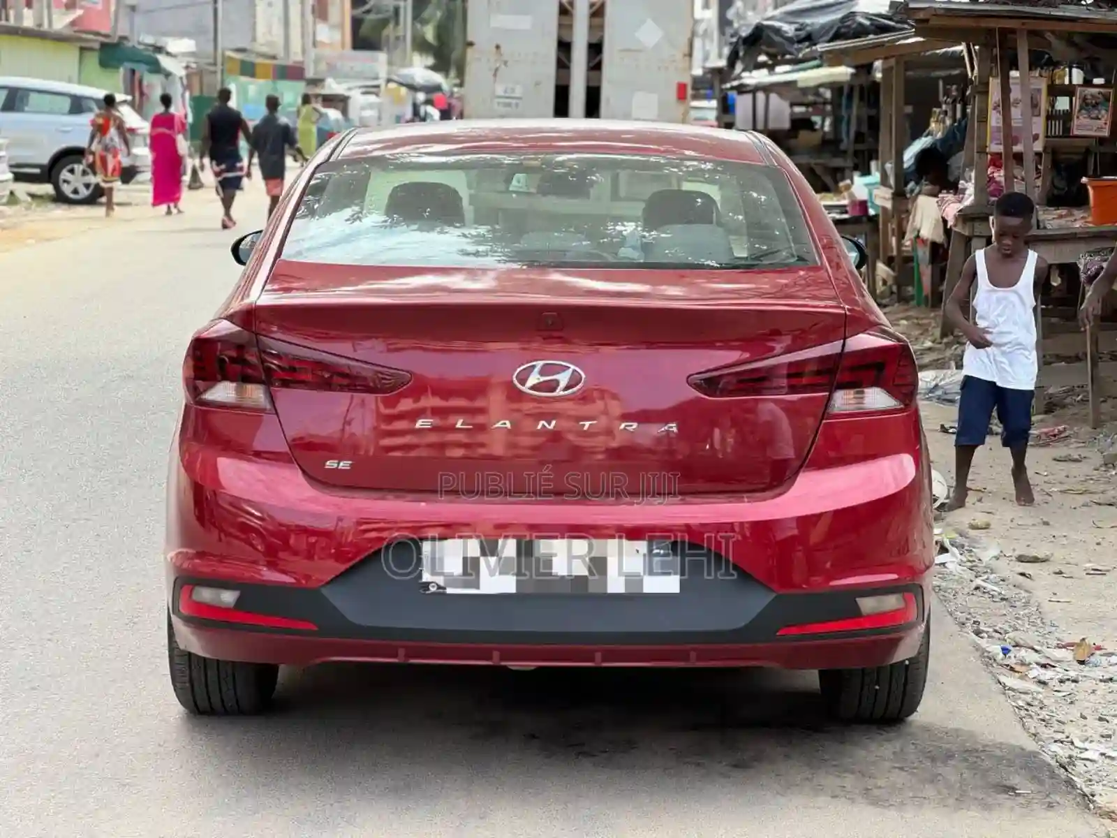 Hyundai Elantra 2020 Rouge - Vue 6