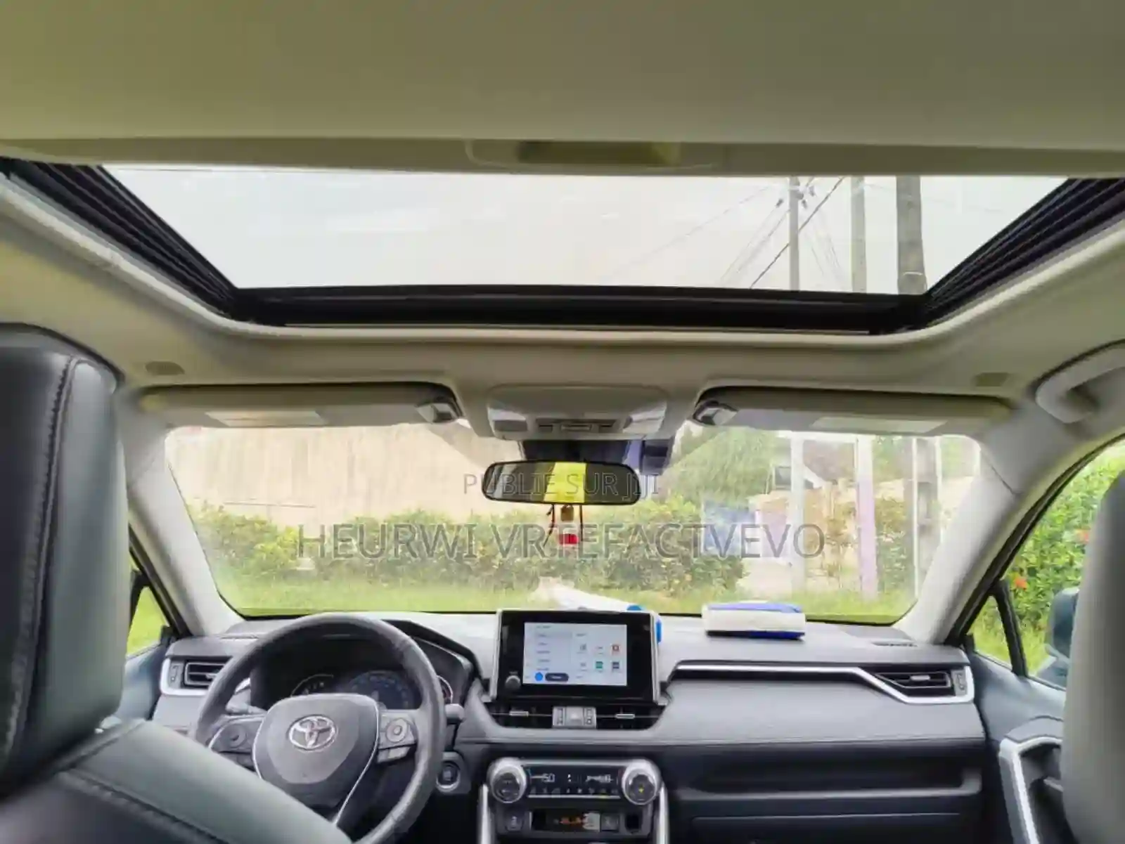 Toyota Rav4 XLE AWD 2023 Noir - Vue 2