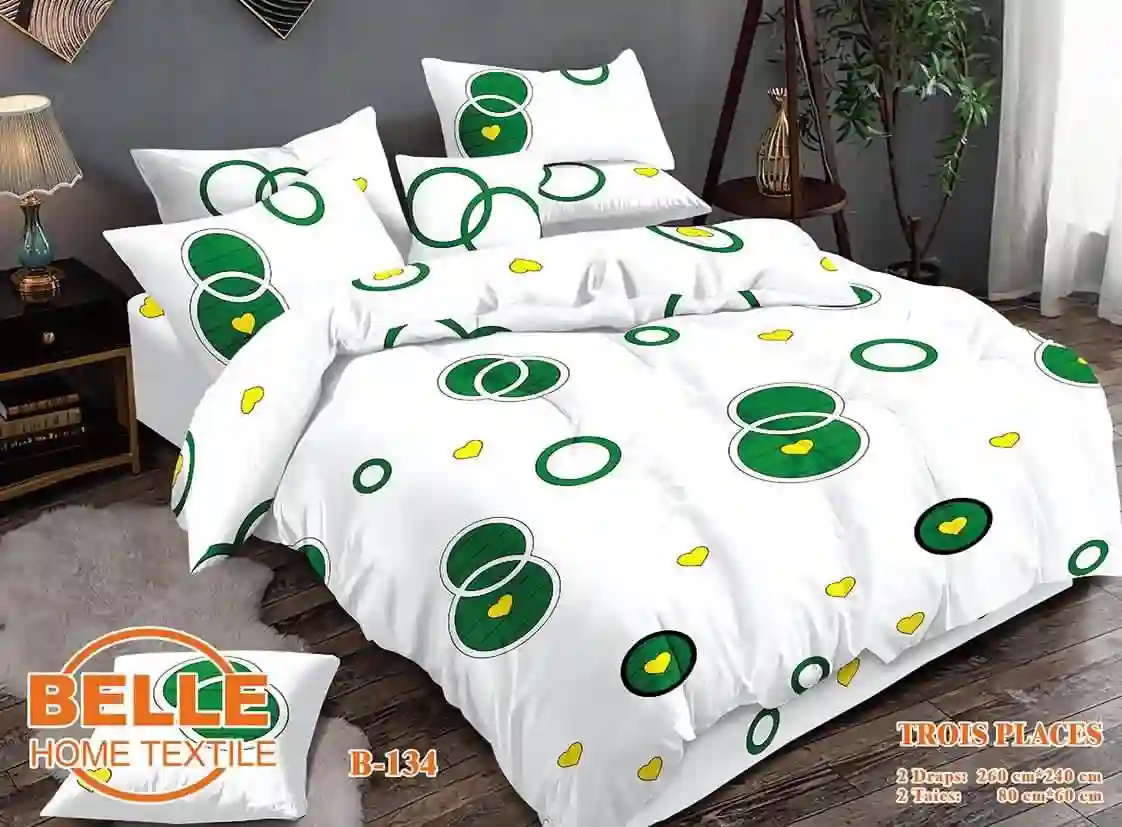 DRAPS DE 3 PLACES DE QUALITÉ SUPÉRIEURE - Vue 3