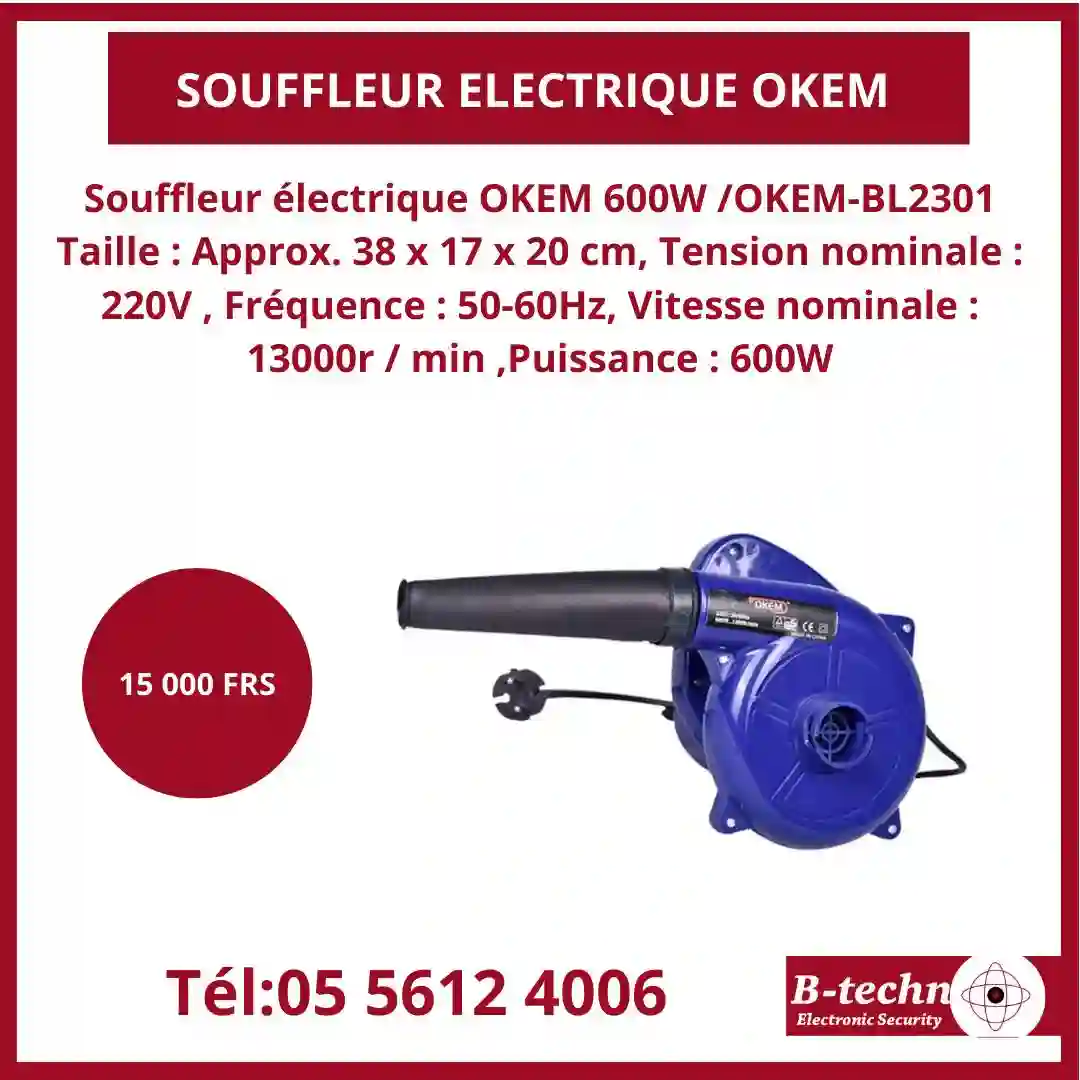 SOUFFLEUR ELECTRIQUE OKEM A VENDRE