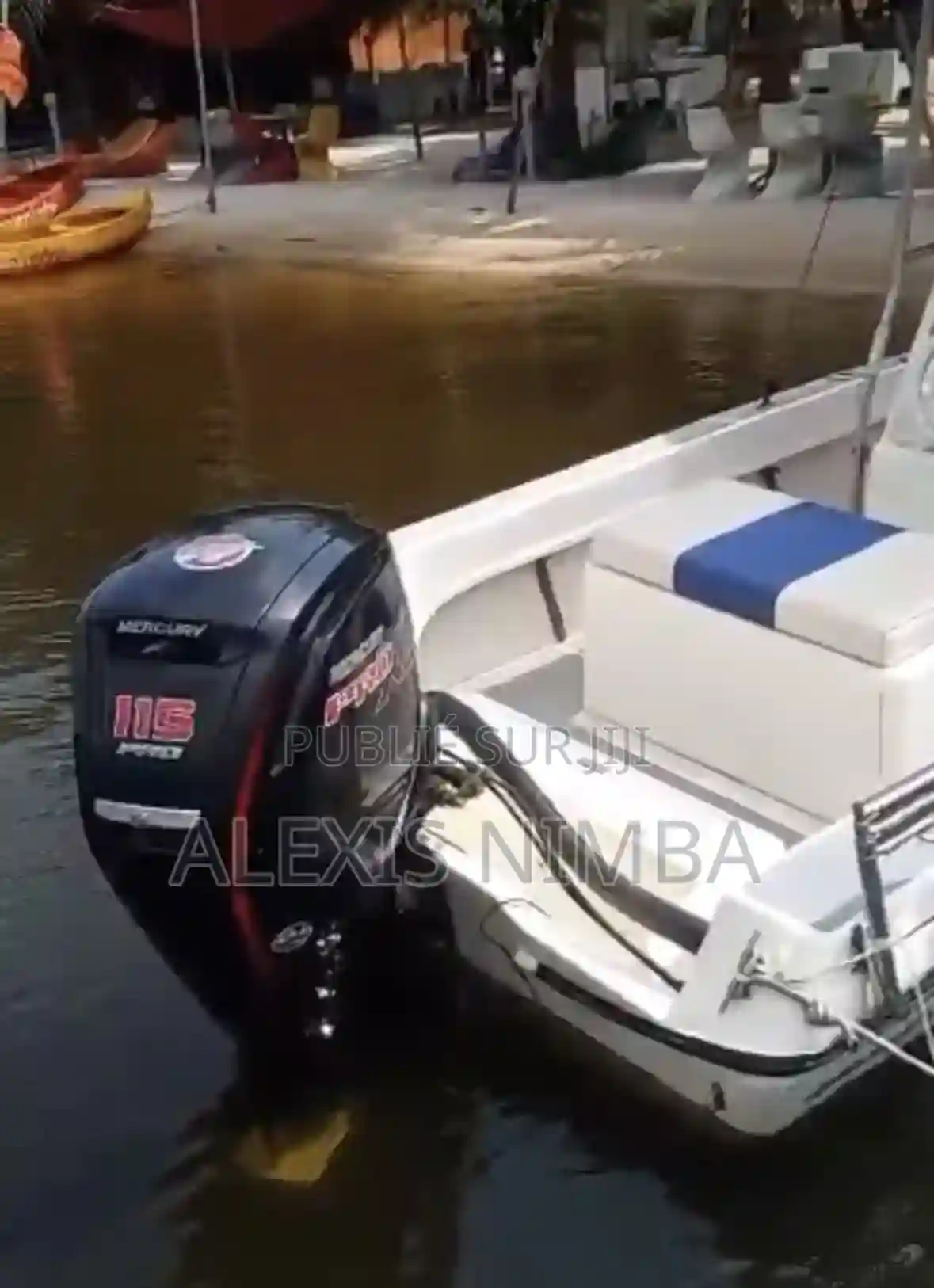 Bateau Moteur Mercury 115cv 4 Temps en Vente - Vue 1