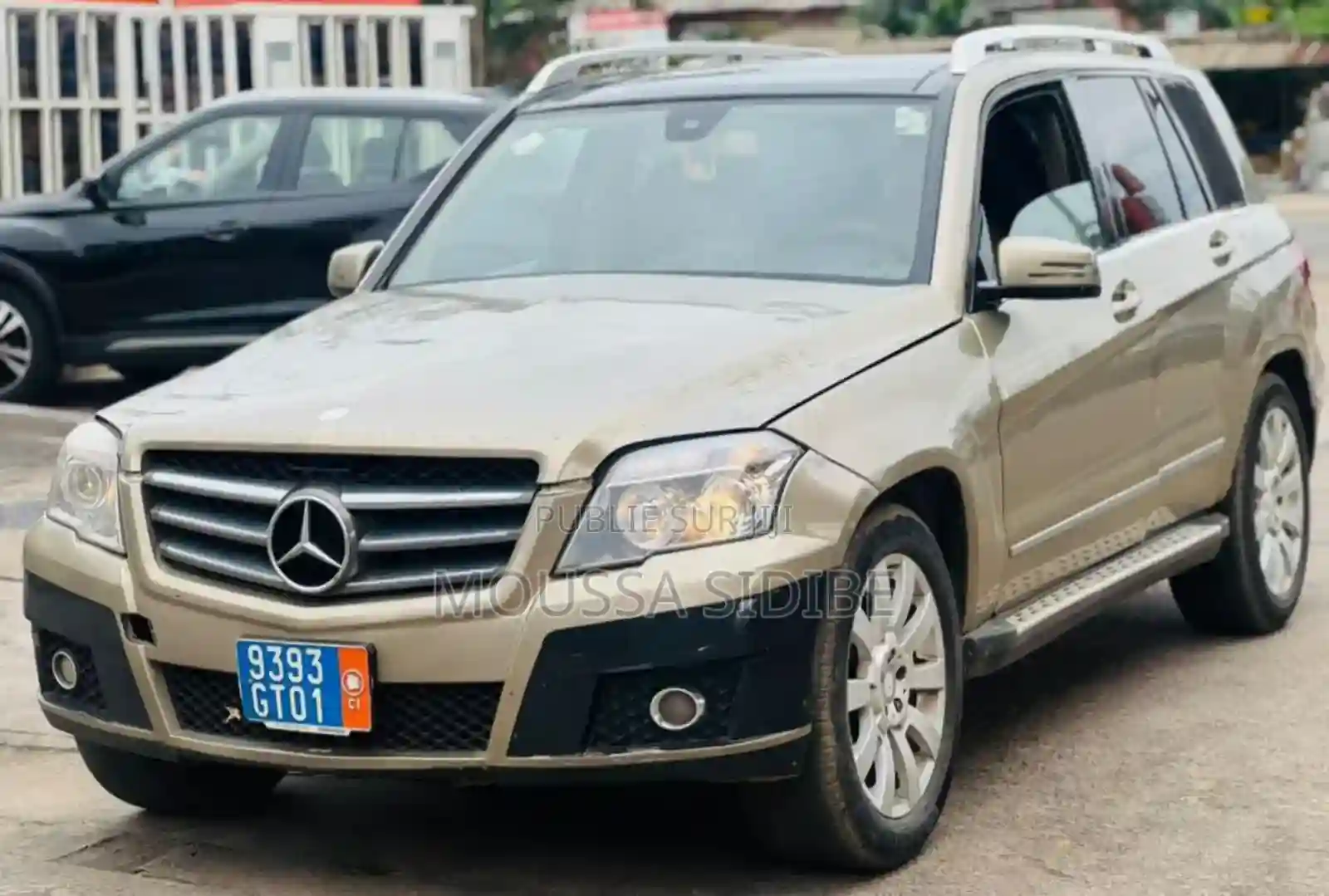 Mercedes-benz Glk-class 2009 Doré - Vue 3