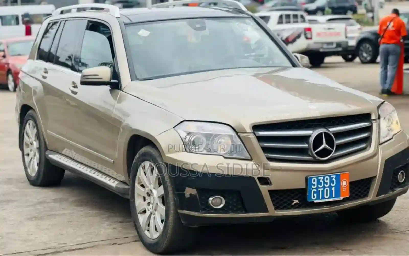 Mercedes-benz Glk-class 2009 Doré - Vue 4