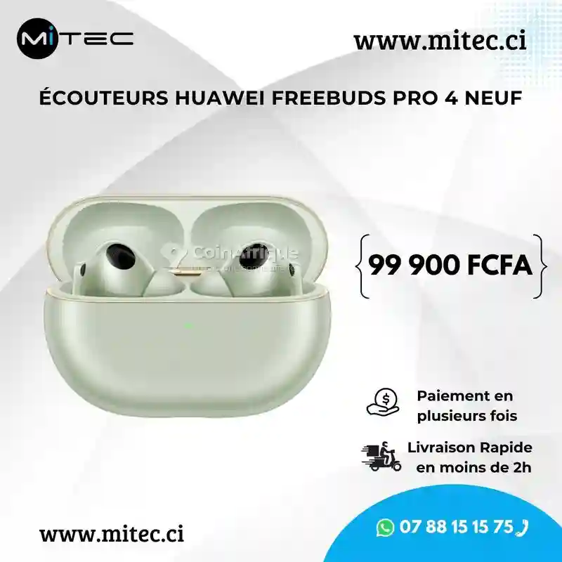 Écouteur Bluetooth - Huawei Freebuds pro 4 Neuf - Vue 2