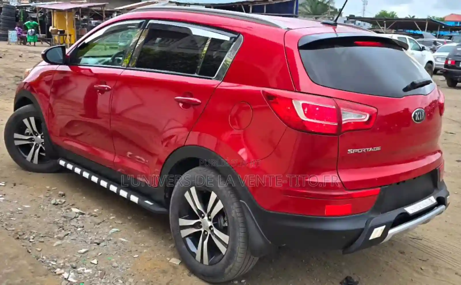 Kia Sportage EX 4dr SUV AWD (24l 4cyl 6A) 2013 Rouge - Vue 3