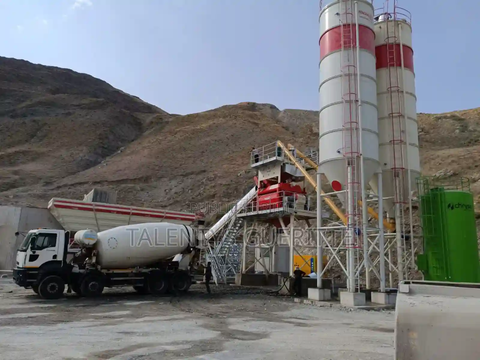 Centrale a Beton - Vue 1