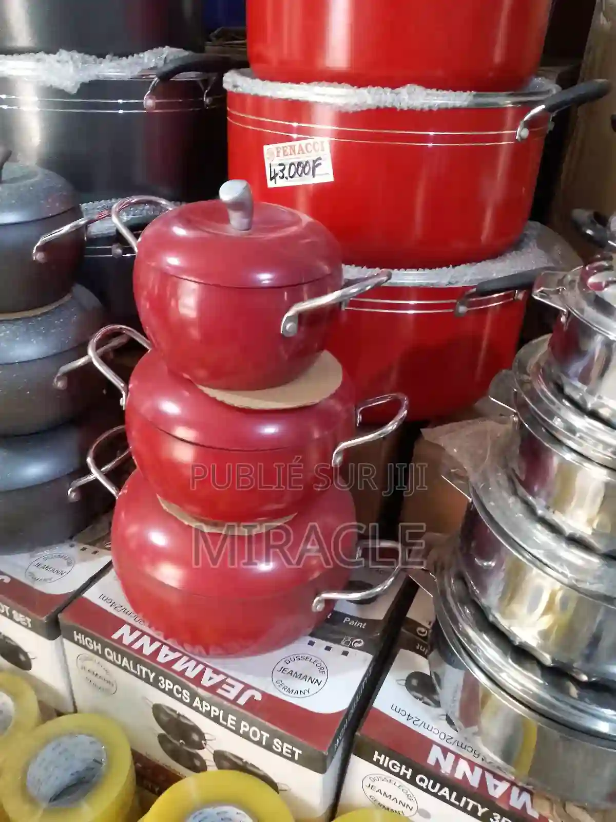 Ensemble De Soupière Casseroles Anti Adhésif