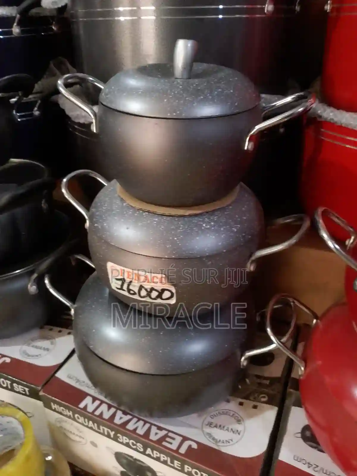 Ensemble De Soupière Casseroles Anti Adhésif - Vue 1