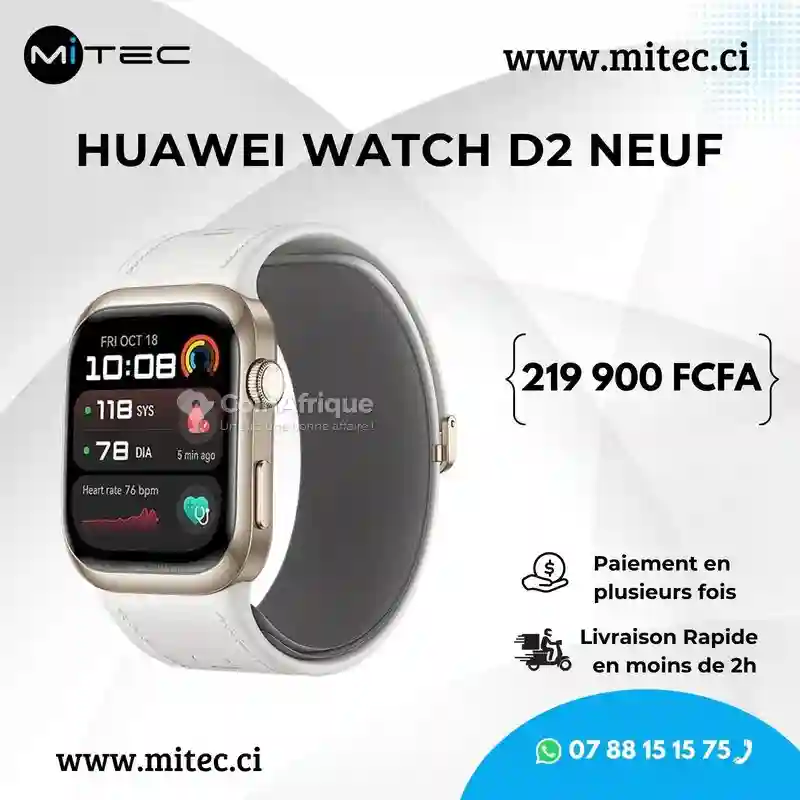 Montre Connectée Huawei Watch d2 Neuf - - Vue 1