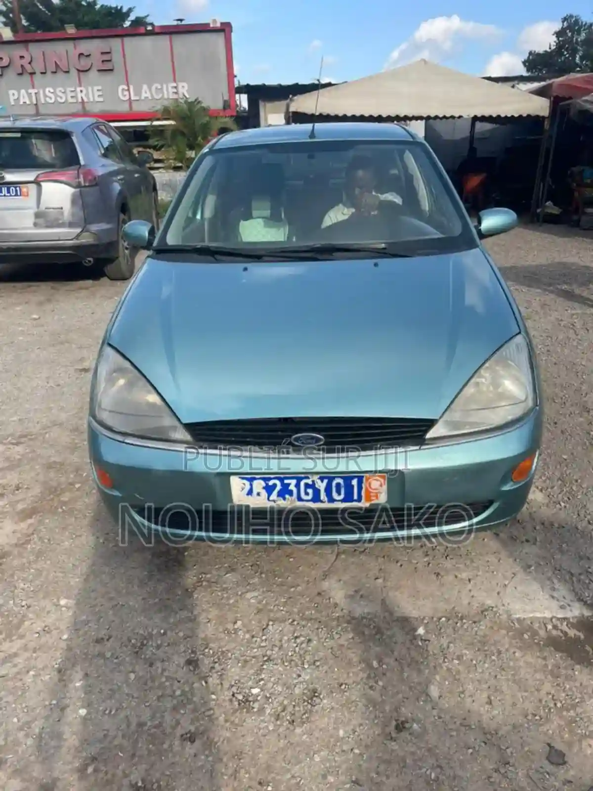 Ford Focus 2002 Vert - Vue 1