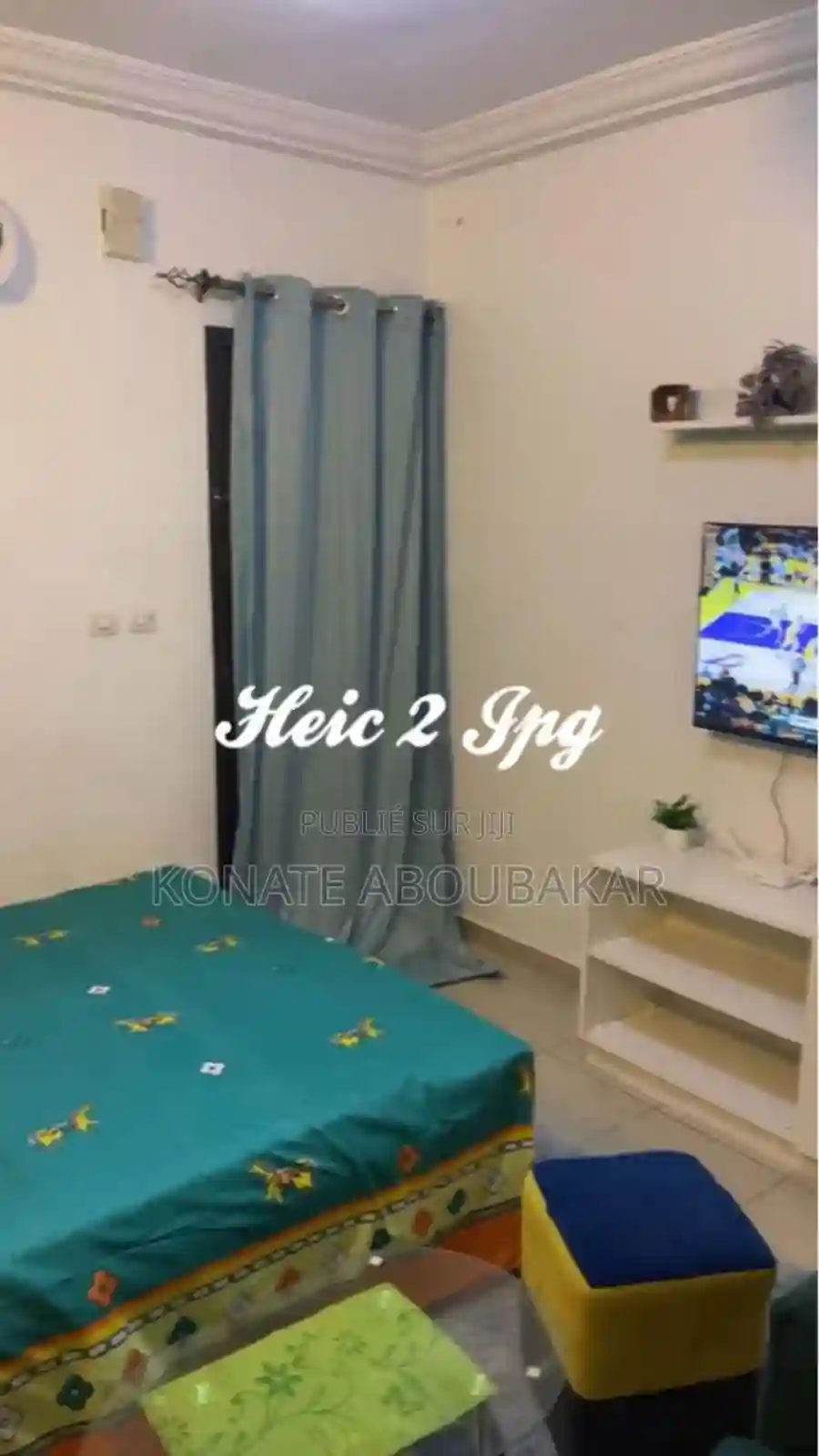 Furnished 5chbre Studio Dans Ab Résidence Yopougon à Louer - Vue 2