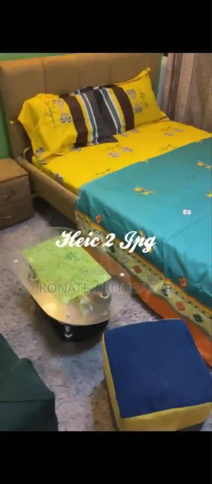 Furnished 5chbre Studio Dans Ab Résidence Yopougon à Louer - Vue 3