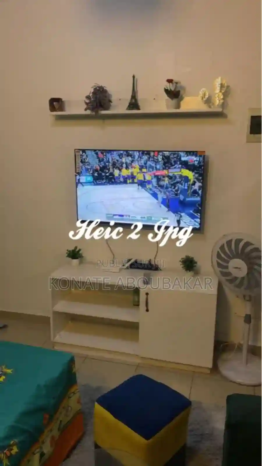 Furnished 5chbre Studio Dans Ab Résidence Yopougon à Louer - Vue 4