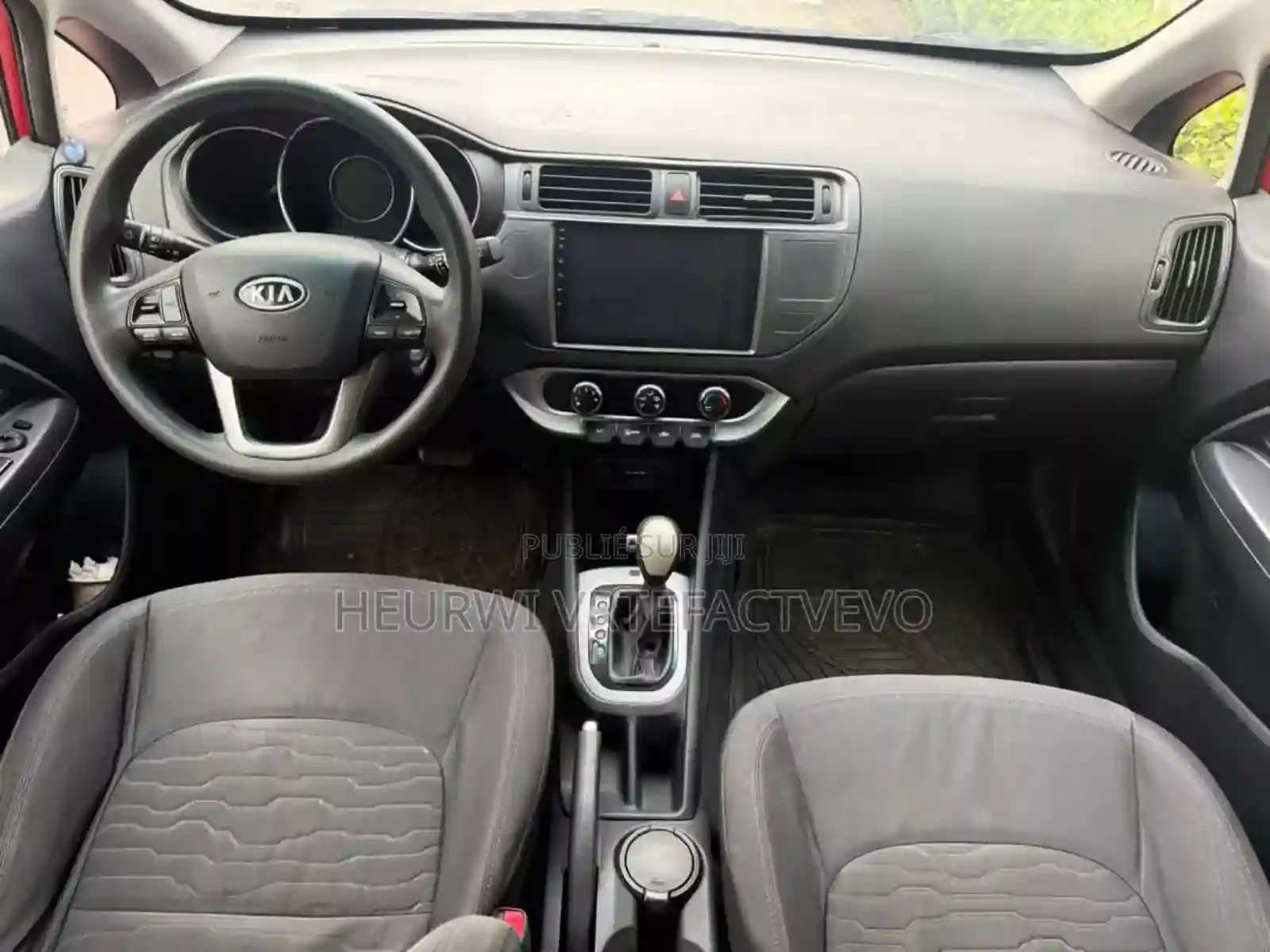 Kia Rio EX 4dr Sedan (16l 4cyl 6A) 2012 Rouge - Vue 10