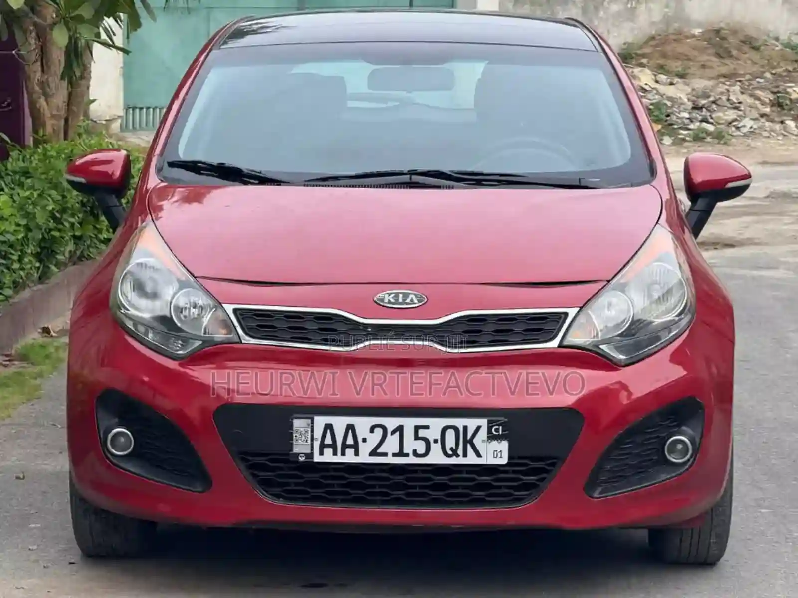 Kia Rio EX 4dr Sedan (16l 4cyl 6A) 2012 Rouge - Vue 4