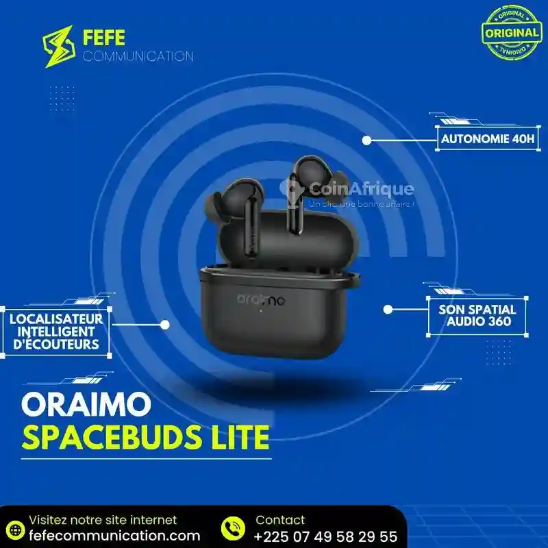 Oraimo Spacebuds Lite - Ecouteur Bluetooth - Vue 2