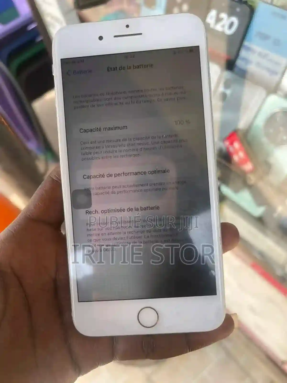 Apple Iphone 8 Plus 64 GB Blanc - Vue 2