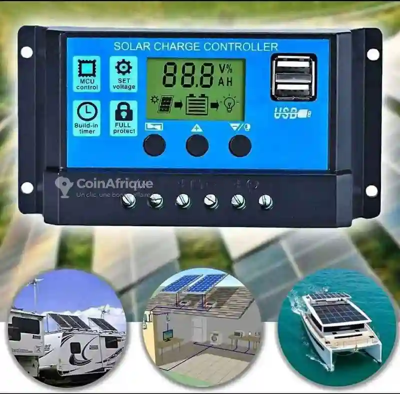 Contrôleur de Charge Solaire - Vue 1