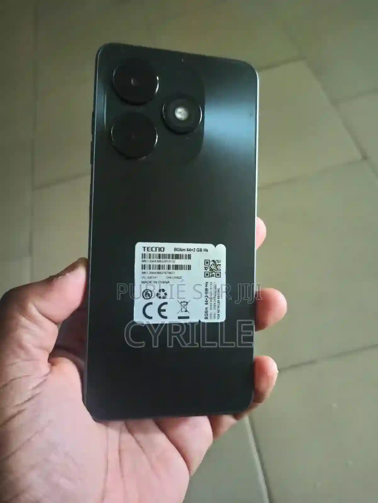 Tecno Pop 10C 64 GB Black