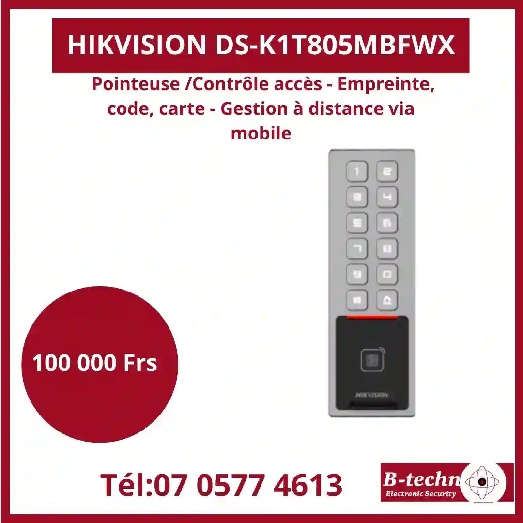 VENTE DE POINTEUSE/ CONTROLLEUR D'ACCES  - Vue 2