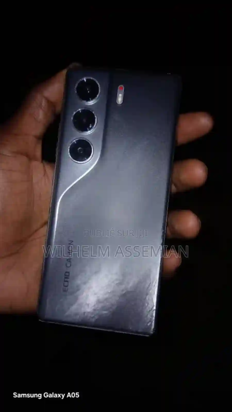 Tecno Camon 40 256 GB Black - Vue 3